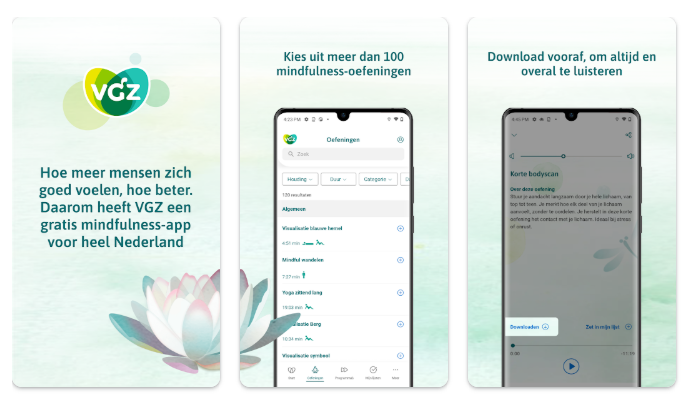 VGZ Mindfulness Coach